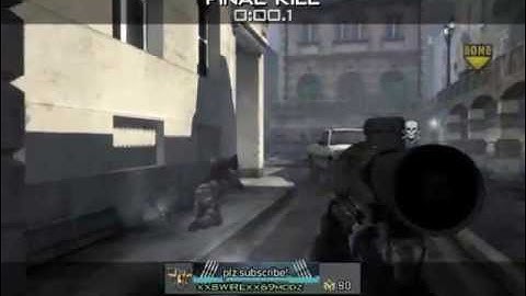 mw3 epic 360 quickscope - xxSWIRLxx69modz!!!!!