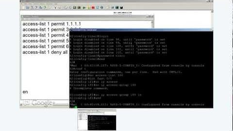 Hangouts - Basic Access Lists June 4 2012