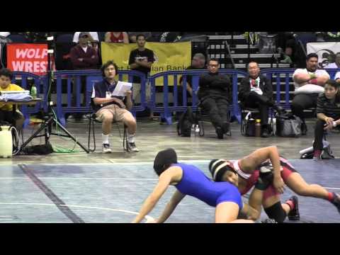 2015 HHSAA state wrestling: 112 girls final