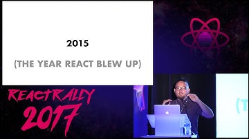 Michael Chan - Back to React: The Story of Two Apps