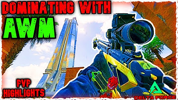 15 MINUTES OF AWM DOMINATION - Delta Force High MMR PvP Highlights