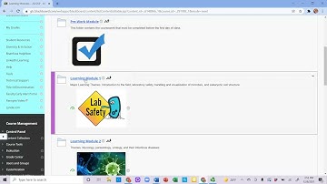 Online Microbiology Course Navigation Video