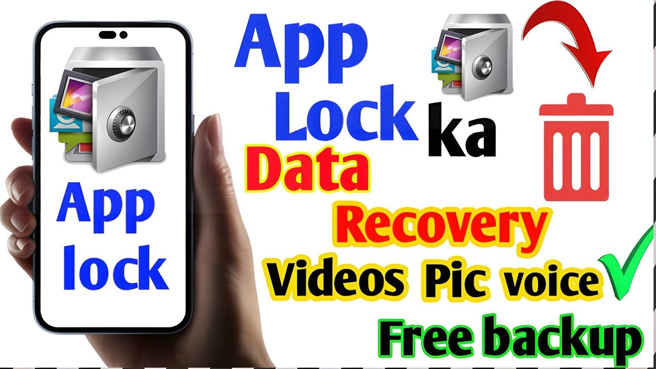 App lock Delete Photos recover || app lock delete photo recover hidden trick || applock 2025