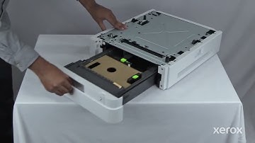 Xerox® VersaLink® B620 Printer Install 550-sheet Tray