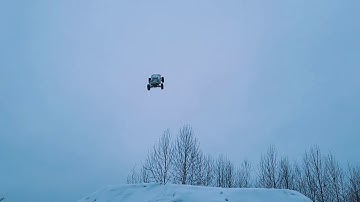 traxxas slash 4x4, senton 6s snow bash(big air)