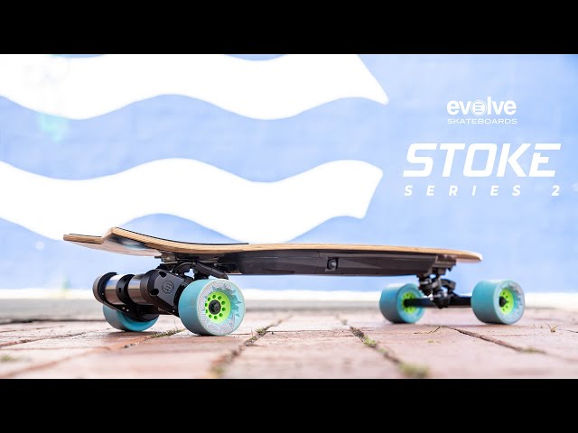 Skate Eléctrico - Longboard Eléctrico - STOKE Serie 2 – Evolve