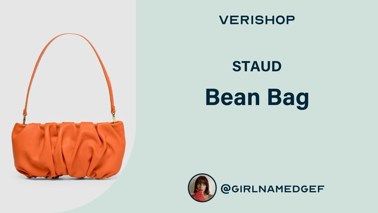 Bean Beaded Shoulder Bag in Multicoloured - Staud