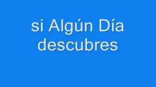 Video thumbnail of "ADAMMO- ALGUN DIA letras"