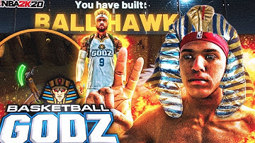i took the rarest "BALL HAWK" build into Basketball Godz and this happened on NBA2K20