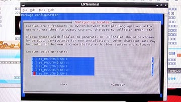 Raspberry Pi 中文設置環境安裝示範下 國語