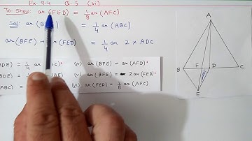 Ex.9.4 (optional), Q.5 (vi) Chapter:9 Areas Of Parallelograms And Triangles | Ncert Maths Class 9