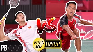 [1080P60FPS] ~ Chen Long VS Anthony Ginting ~ Tokyo 2020 Olympics ~ Semi-Final ~ FULL HIGHLIGHTS