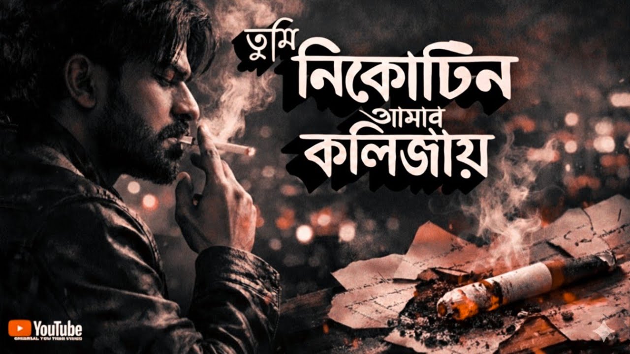 তুমি নিকোটিন আমার কলিজায় 🔥| Tumi Nikotin Amar Kolijay | New Bangla Sad Romantic Song 2026