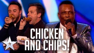 unforgettable audition audley buckle serves up some chicken