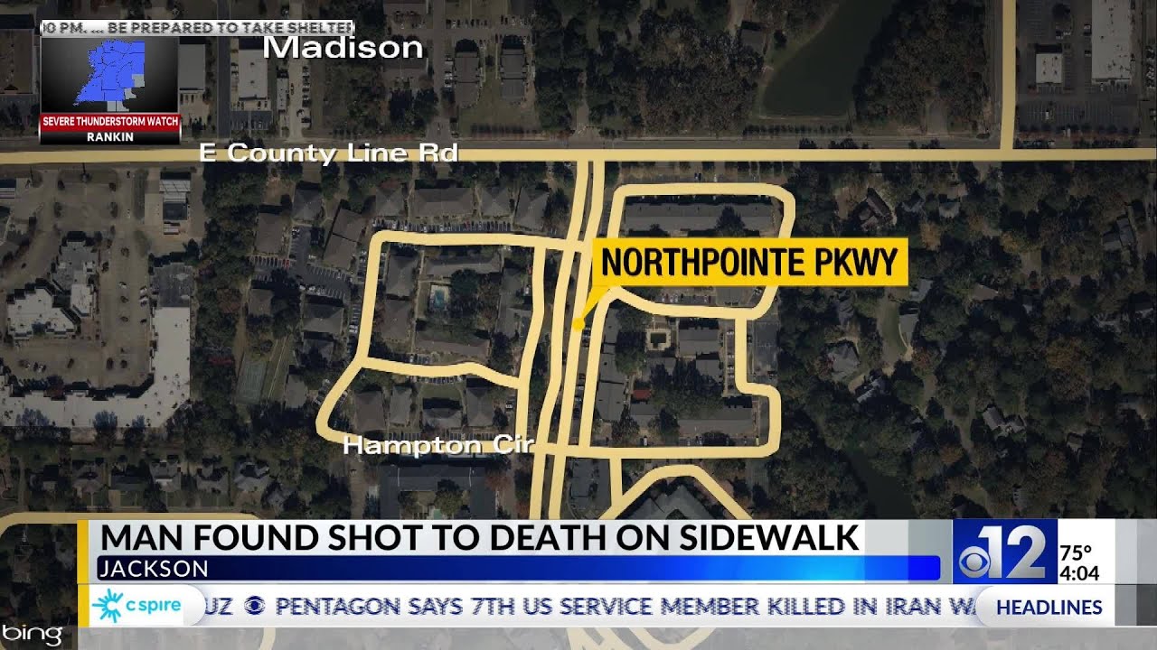 Man found shot to death on Jackson sidewalk - YouTube