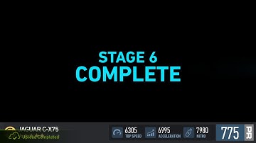 Nfs no limits: jaguar C-X75 stage 6 up