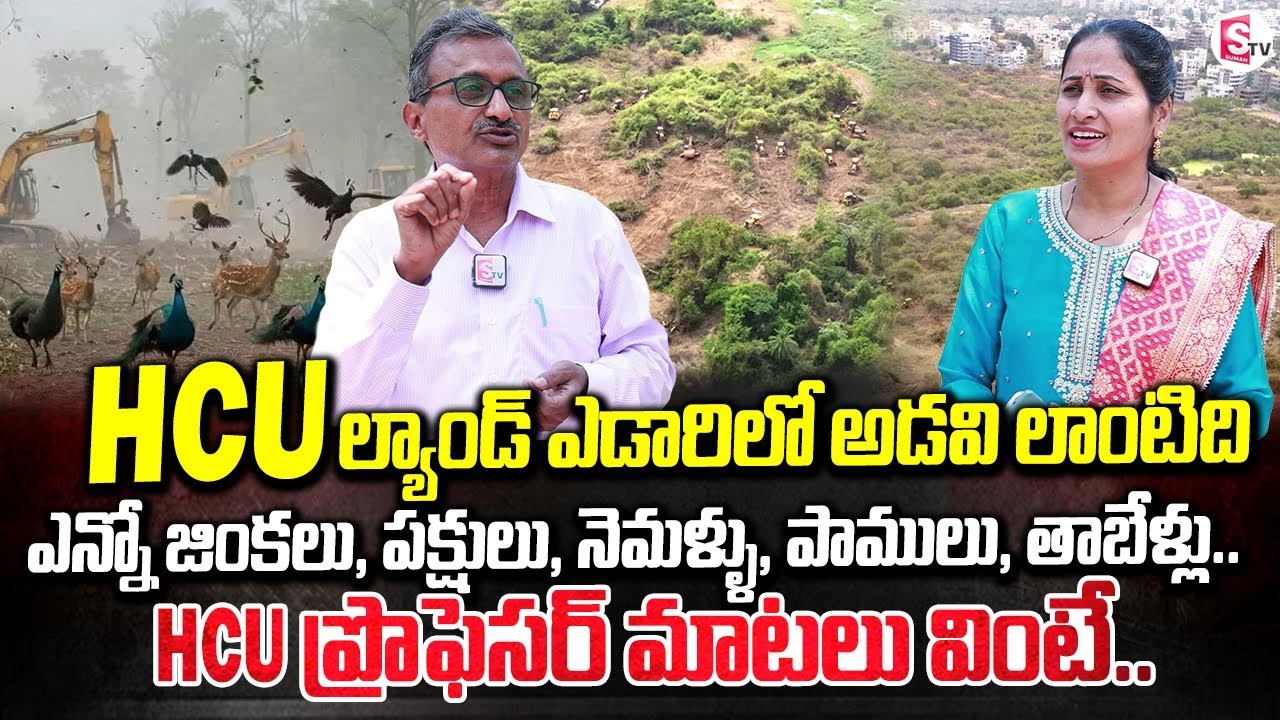 HCU Professor E. Venkatesu Interview about Land Issue | Anchor Nirupama | SumanTV Vijayawada
