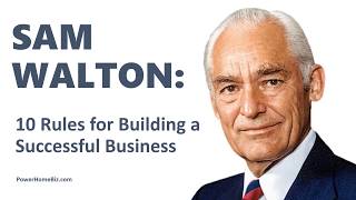 As 10 regras de ouro de Sam Walton