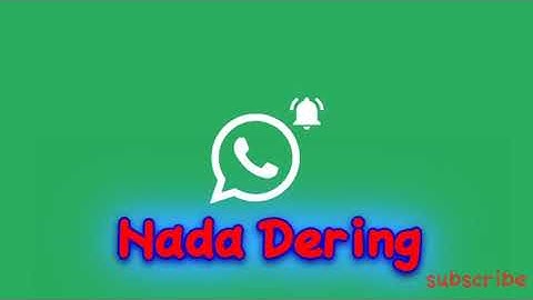 Nada Dering WA keren | cocok buat wa