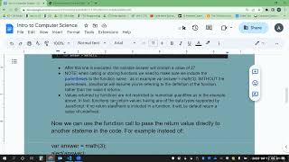 Return Values from Functions