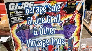 I hit a Garage Sale & walk away with a GI Joe Holy Grail,  plus lots of other 1980’s vintage toys