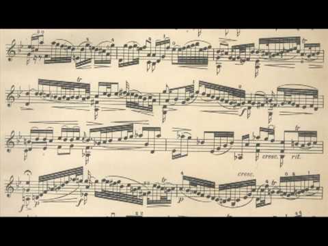 Bach Sonata Nº 1 violin Manuel Ramos (audio y partitura)