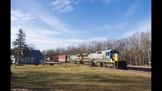 Daylight Road Freight Heads for Mattawamkeag -12/23/23