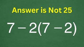 Only 1 in 5 Can Solve This Equation!