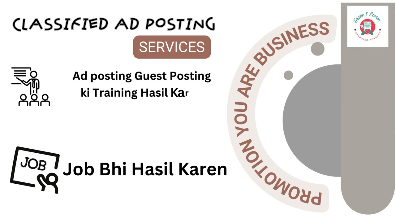 Classified Ad Posting Services