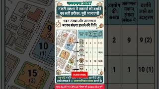 जनगणना 2027 में नजरी नक्शा कैसे बनाएं? | भवन संख्या और मकान संख्या डालने का सही तरीका | Nazri Naksha