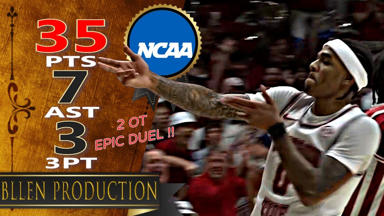 Labaron Philon Jr. - Career-High 35 Pts, 7 Ast　EPIC DUEL Highlights｜Arkansas vs Alabama｜2026.02.18
