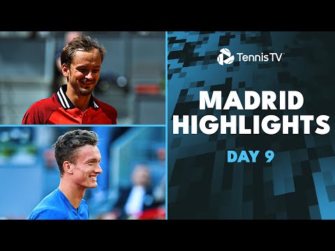 Medvedev Takes On Lehecka | Madrid 2024 Highlights Quarter-Finals Day 2