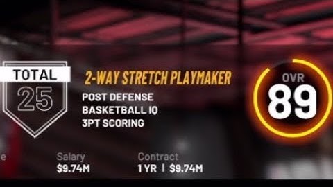 2-Way Stretch Playmaker Isn