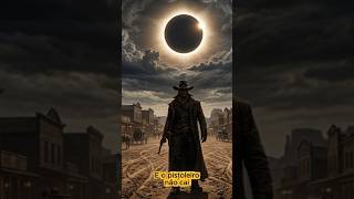 Pistoleiro ciborgue vs. Destino: O último confronto 🤖⚡ #westernmusic  #CyberWestern #FortWorth