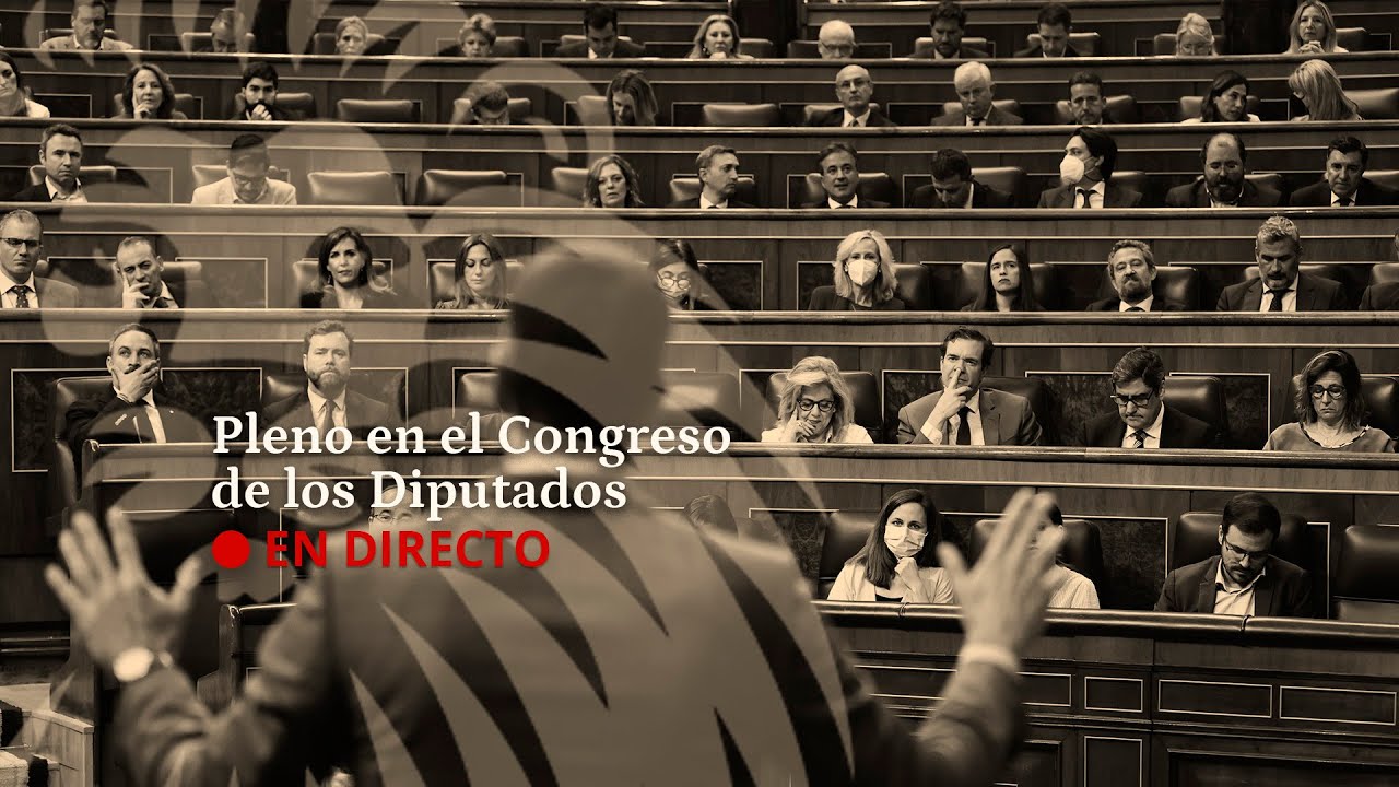 DIRECTO | Pleno en el Congreso de los Diputados - YouTube