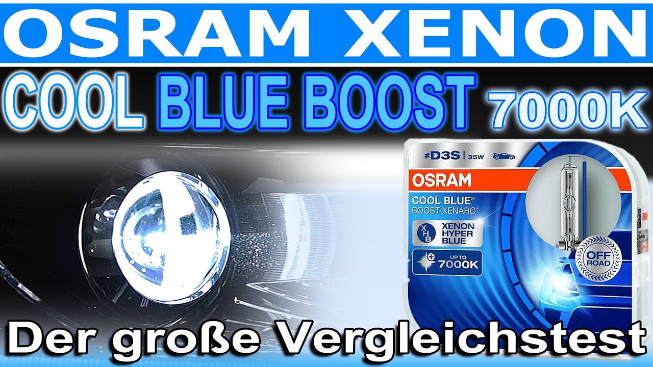 💡 OSRAM Xenon Cool Blue BOOST CBB 7000K, Die bessere Cool Blue Intense ?