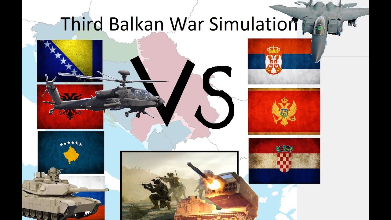 Third Balkan war simulation