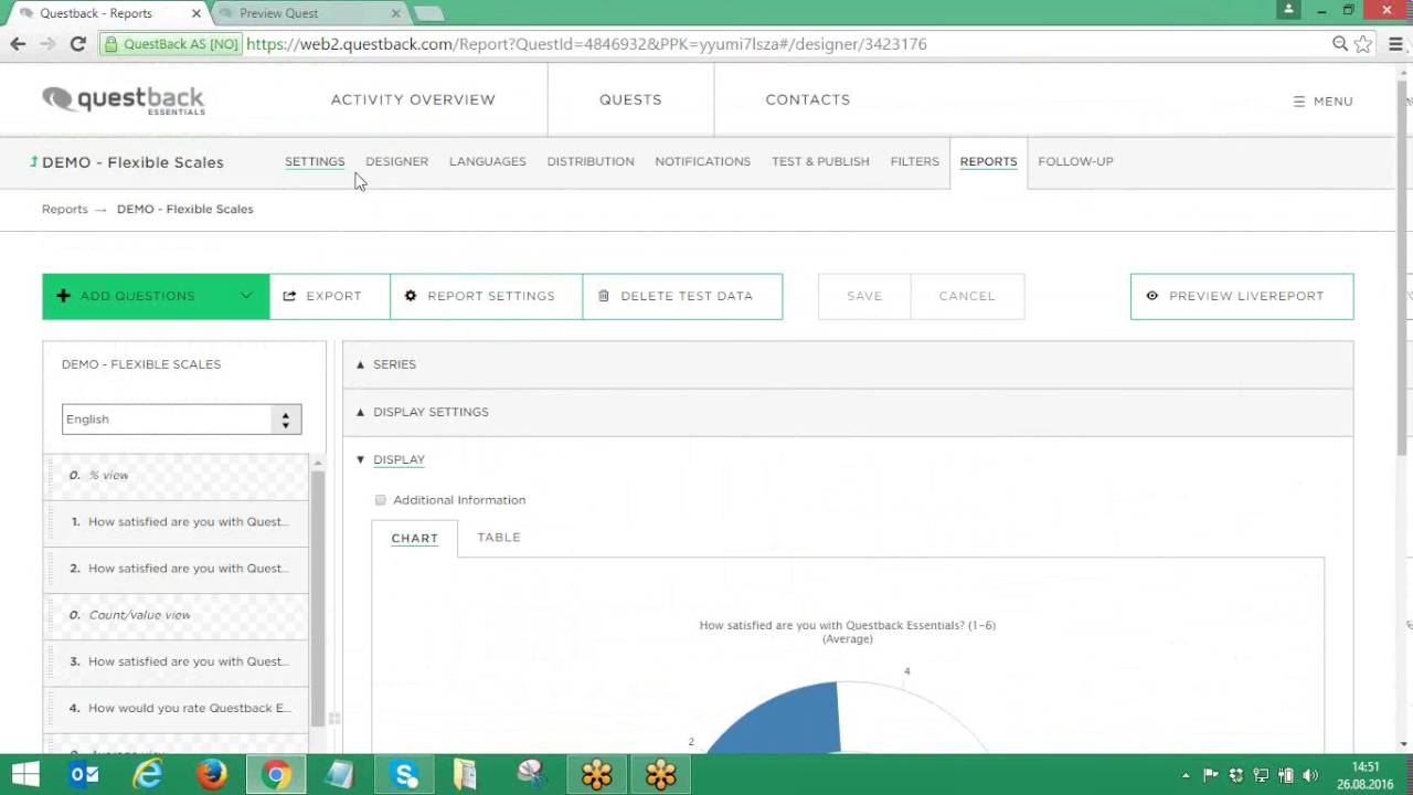 Questback  Essentials - how to work with Flexible Scales