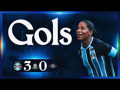 GOLS | GRÊMIO 3 X 0 MIXTO (BRASILEIRÃO FEMININO A1)