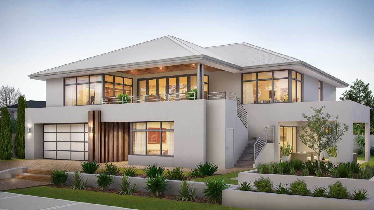 MODERN TWO STOREY HOUSE DESIGNS WITH BALCONY | 10 INSPIRING IDEAS TO ...