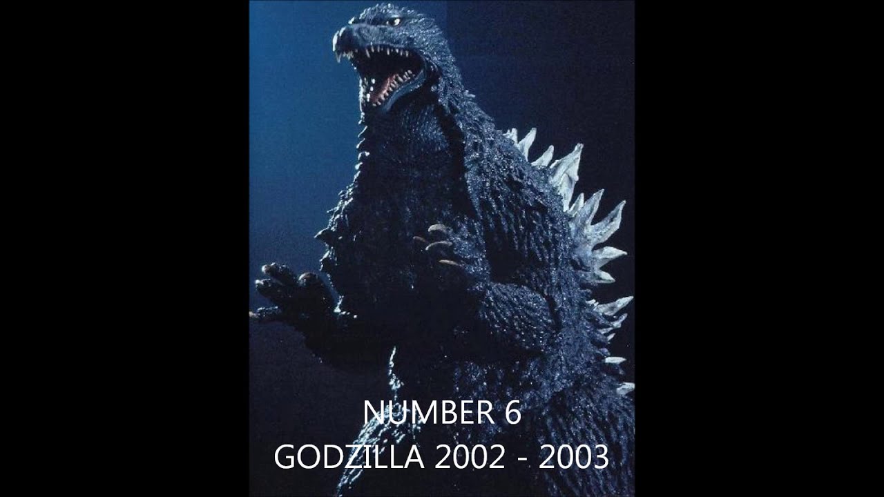 TOP 10 FAVORITE GODZILLA SUITS