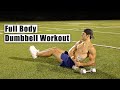 Full-Body TABATA Dumbbell Workout | Ash Crawford