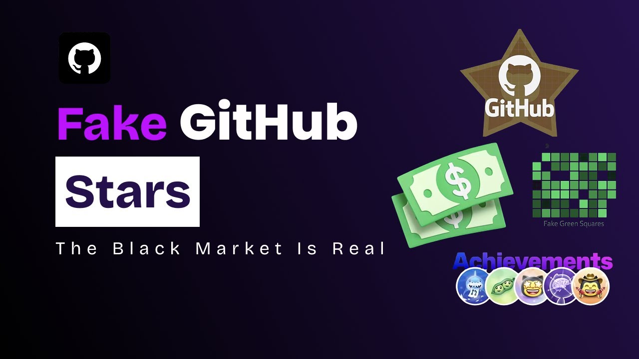 The Black Market for GitHub Stars (Yes, It’s Real) - YouTube