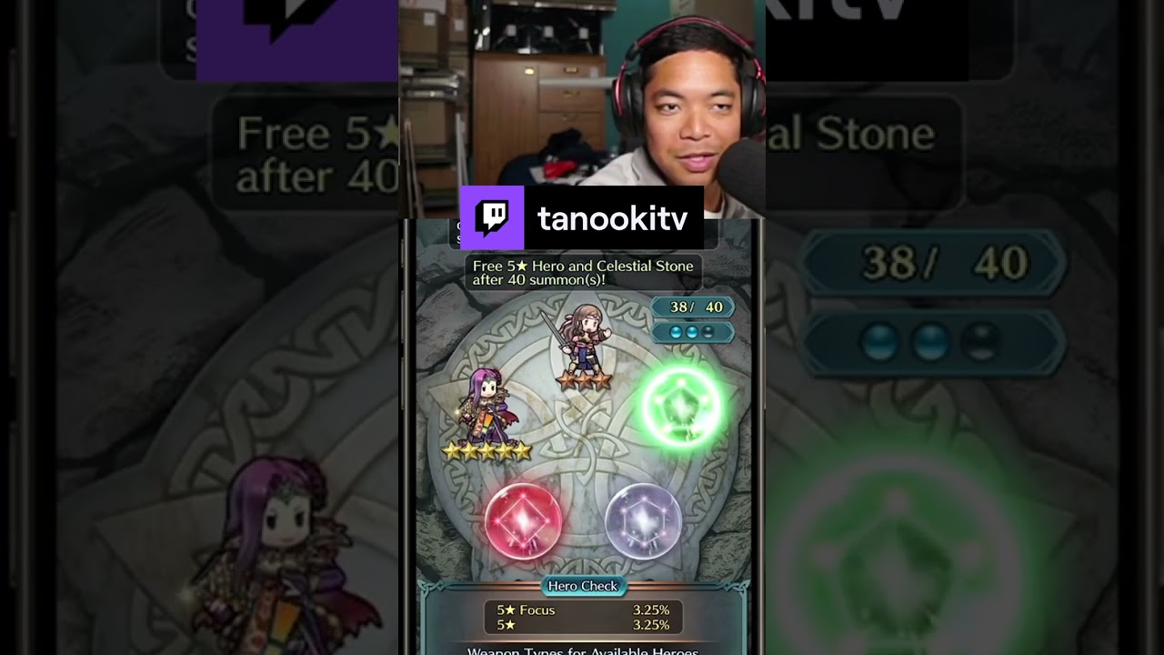 Summoning for Attuned Peony in Fire Emblem Heroes! | tanookitv on 