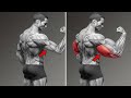 Triceps exercises have been shown to help increase size quickly.