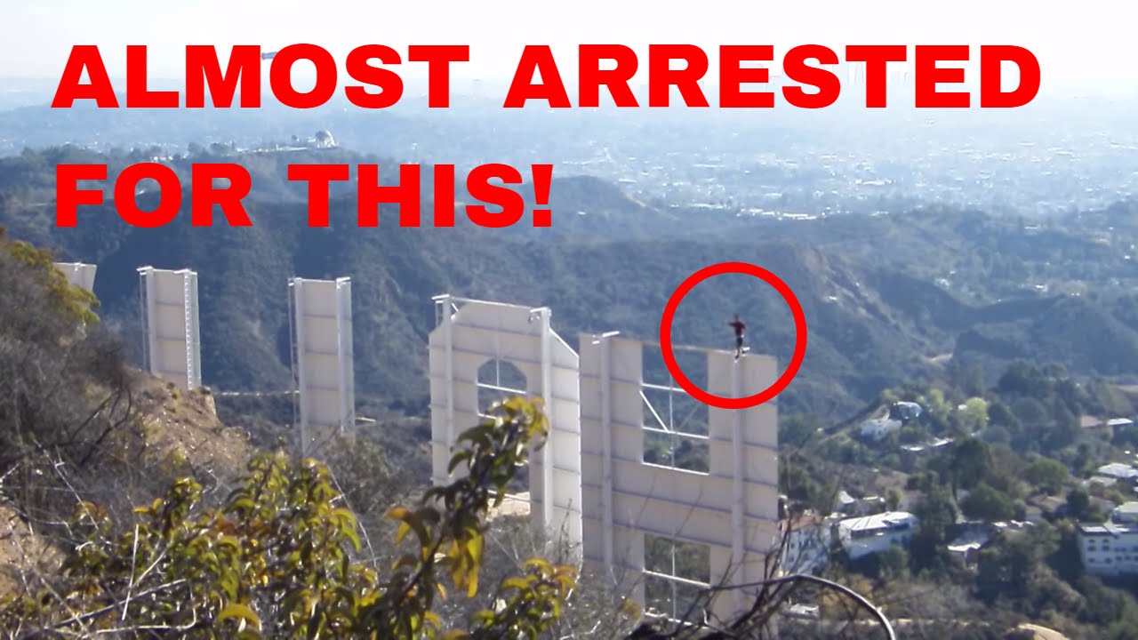 climbing the hollywood sign youtube