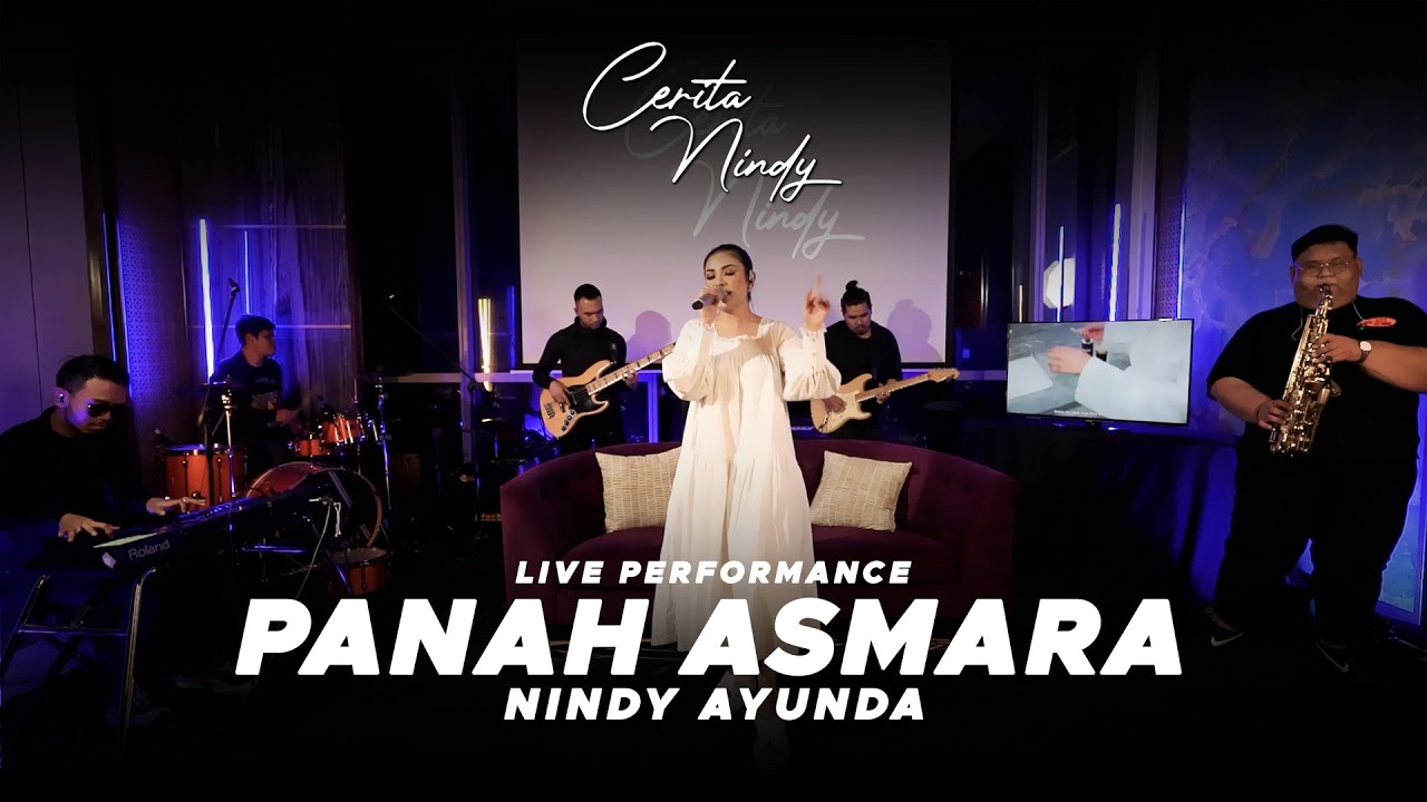 AFGAN - PANAH ASMARA | NINDY AYUNDA (Live Cover) | Cerita Nindy