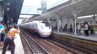 5105次Hello Kitty太魯閣自強號南港(8:26)首航台中(10:34) 往屏東(13:13) 105/08/08