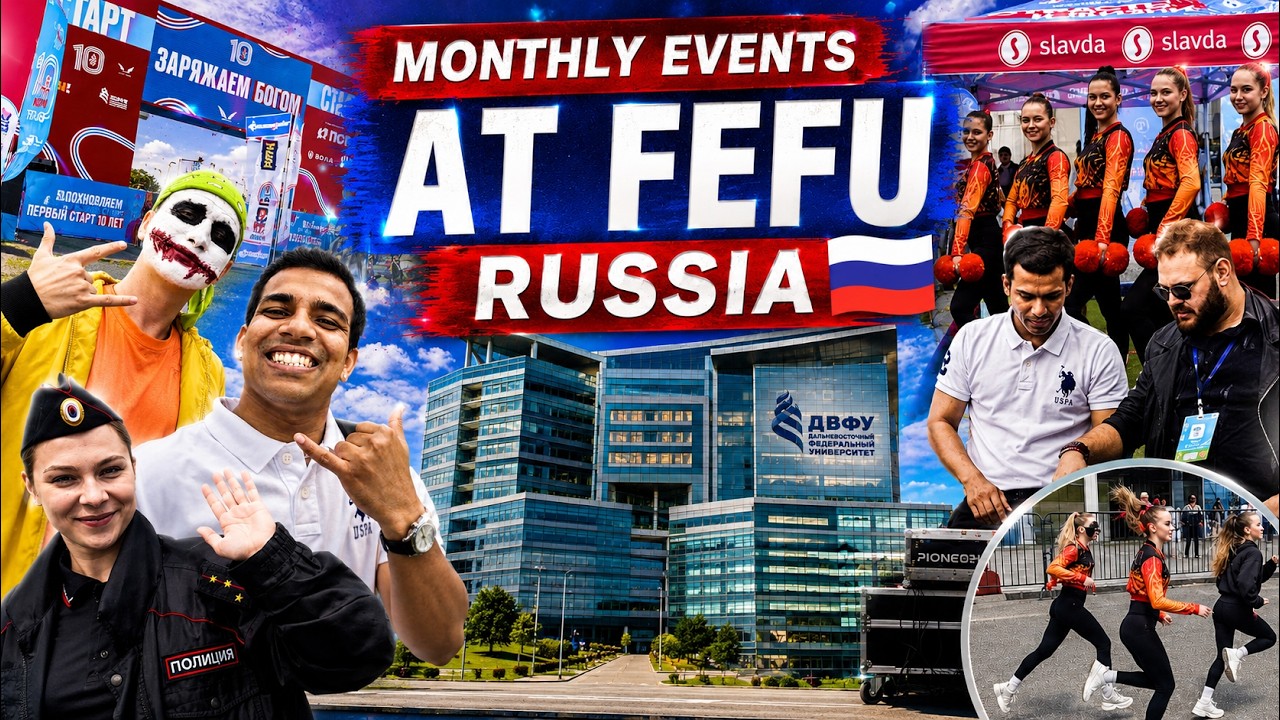 College Life at FEFU ✨ | Event Day Vlog