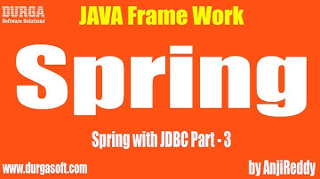Spring with JDBC Part - 3